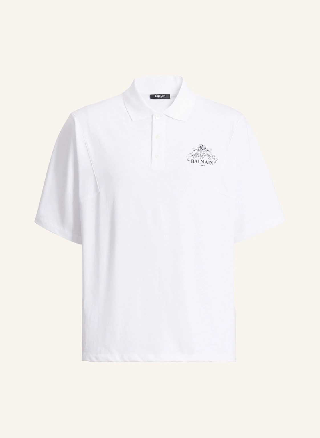 BALMAIN Bedrucktes Balmain Vine Poloshirt