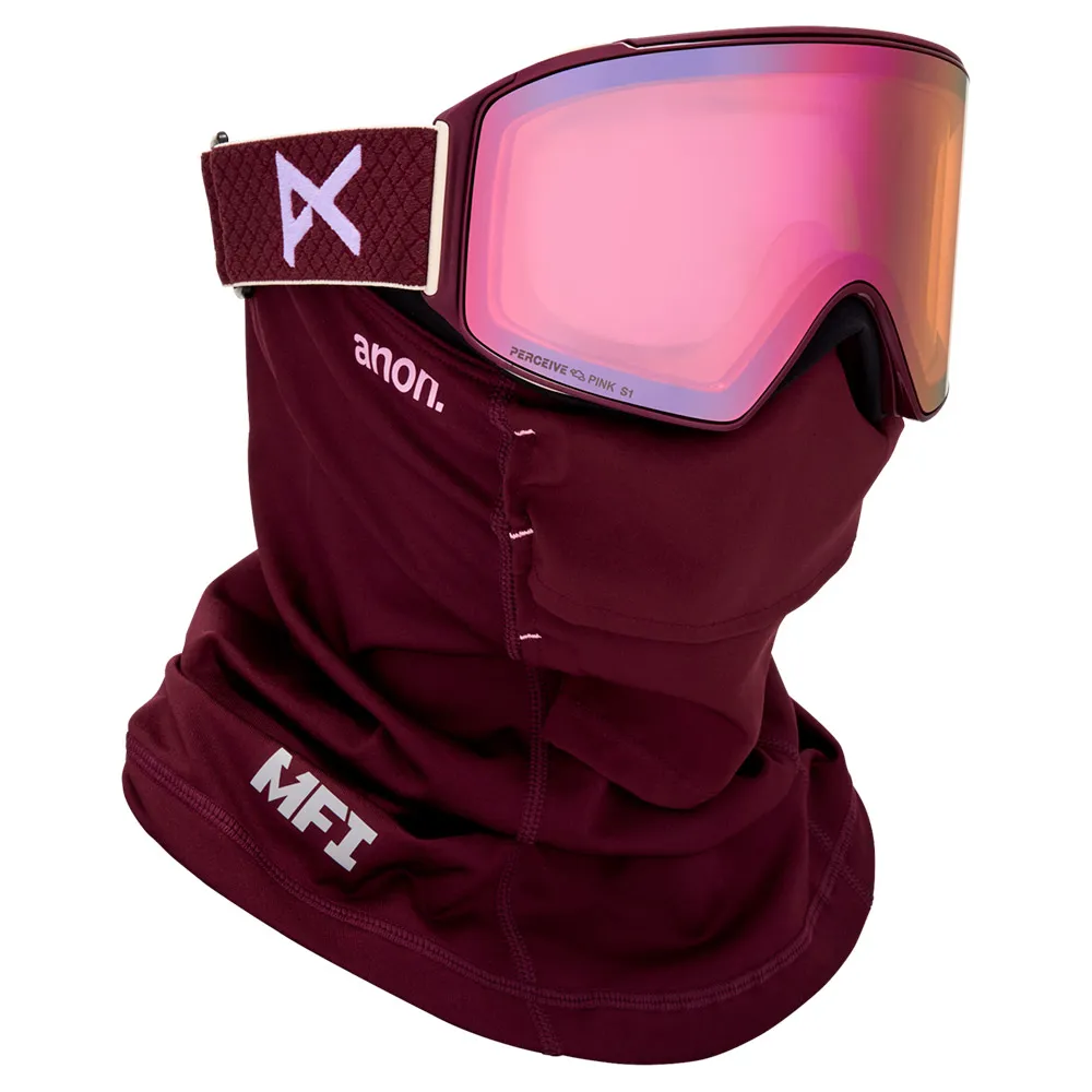 Anon M4 Cylindrical Bonus Lens MFI Face Mask ski goggles