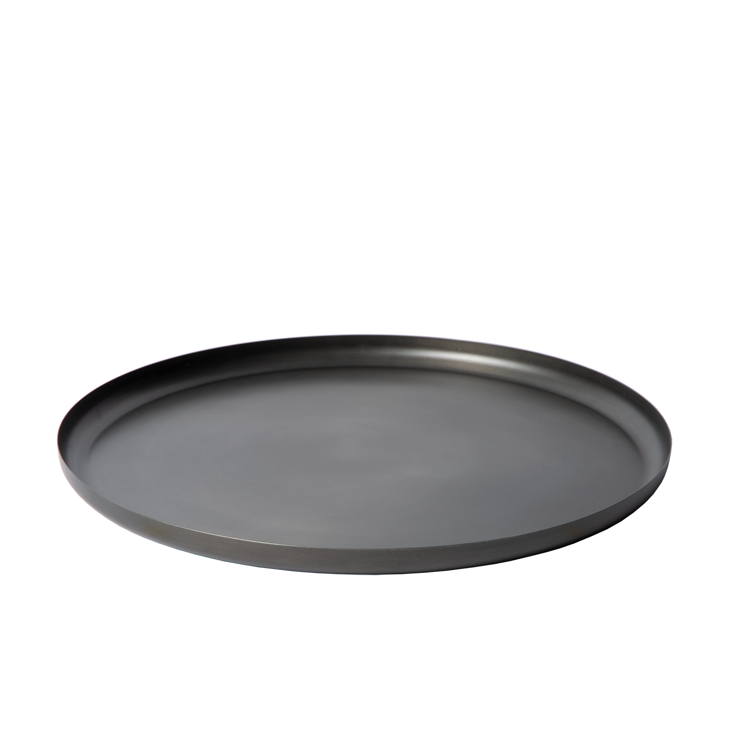 Atmooz Eleo Schaal – Ø40 cm – Antique Zinc – Metalen Decoratieschaal