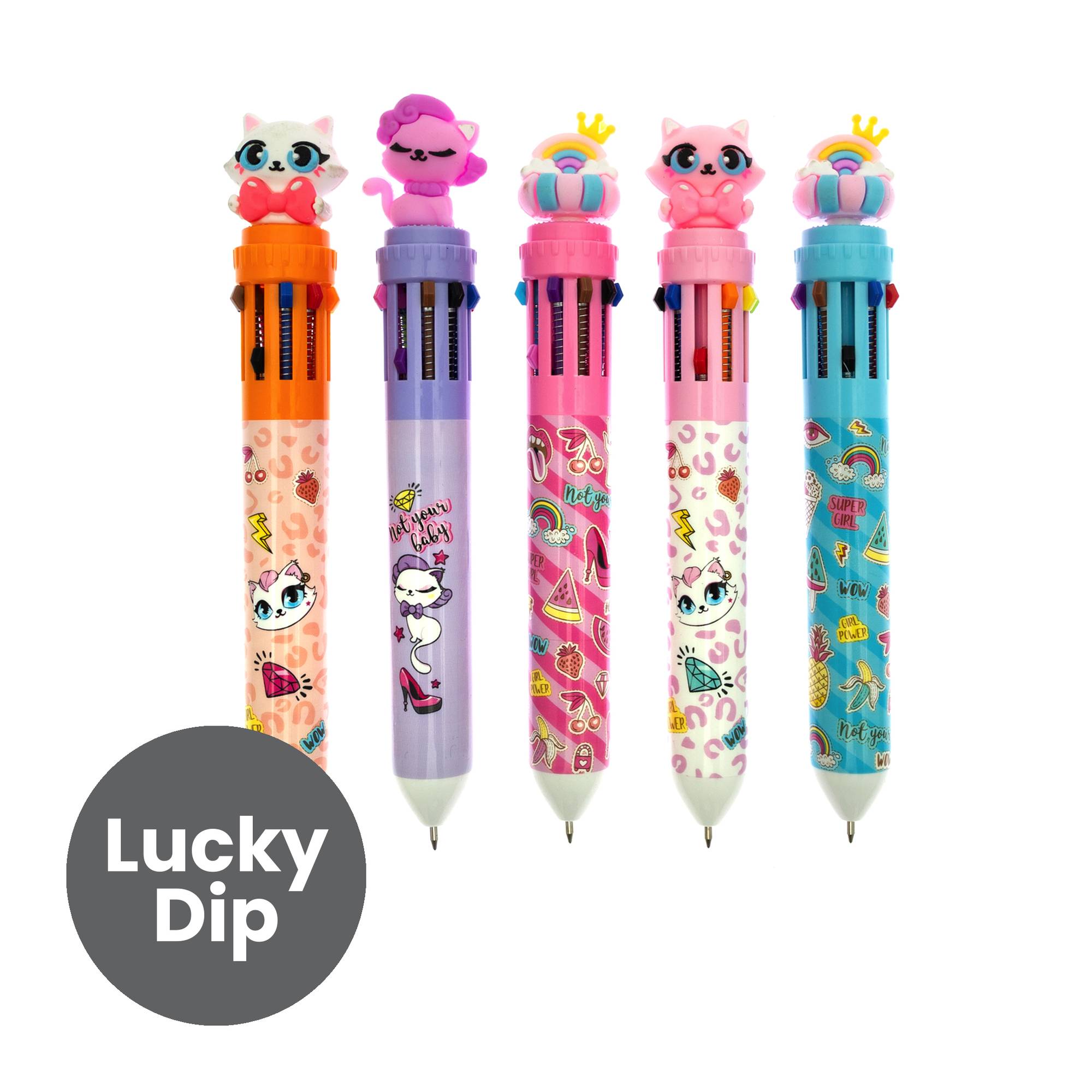 Assorted Princess 10-Colour Pen