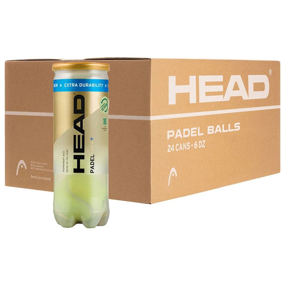 Head Padel Pro S  padel balls box