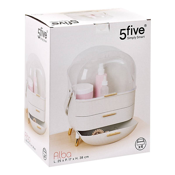 Organiseur bulle Alba L25cm - Beige- 5five