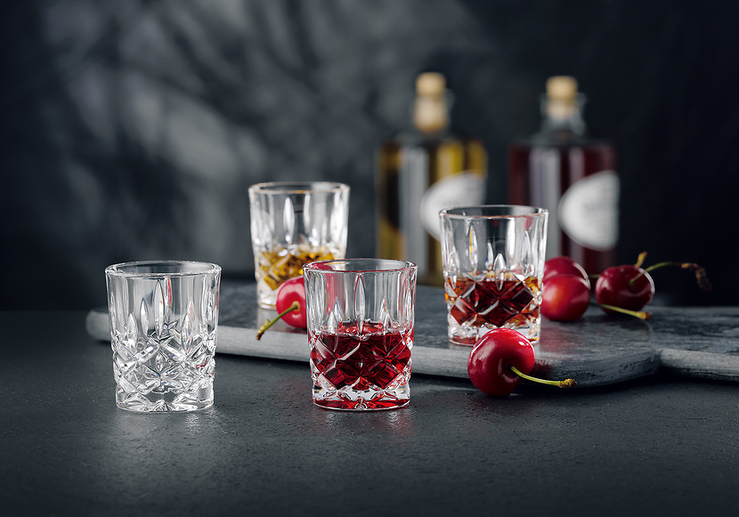 Komplet szklanek do drinków Shot Noblesse 4 szt. 55 ml
