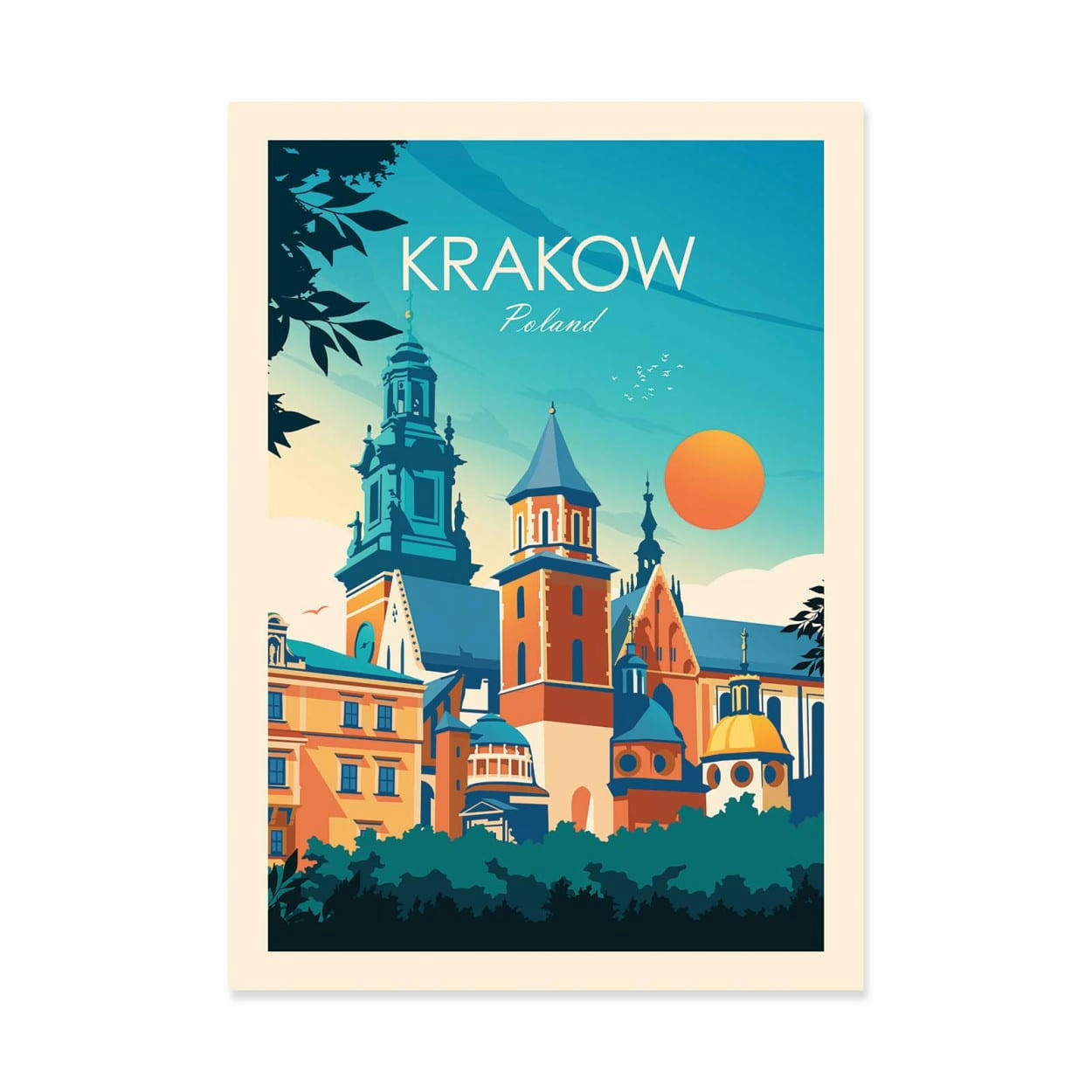STUDIO INCEPTION - KRAKOW POLAND - STUDIO INCEPTION - Affiche d'art 30 x 40 cm