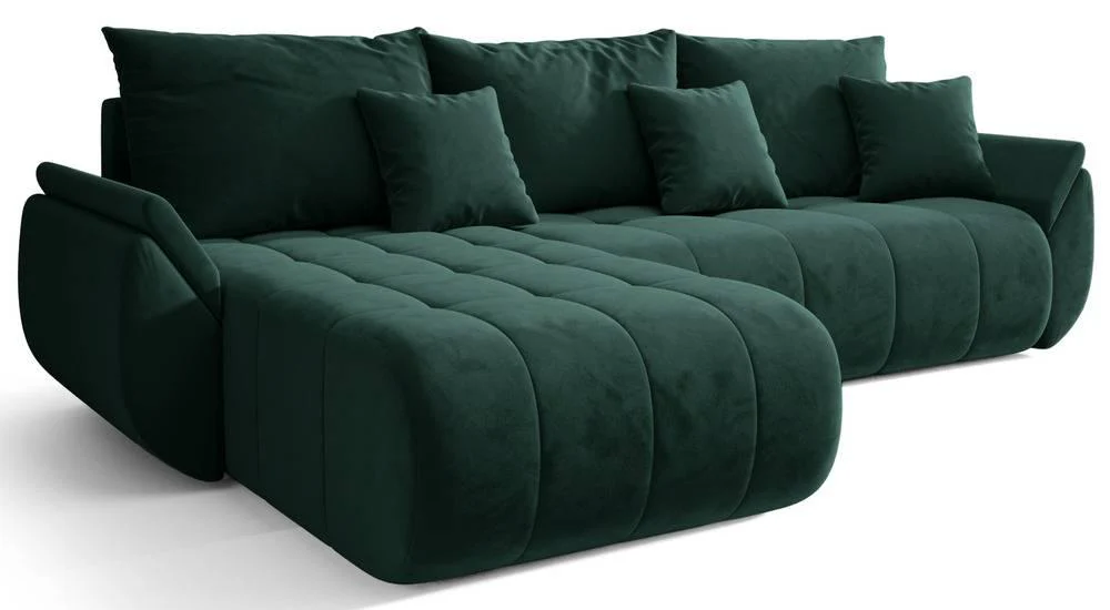Hoekslaapbank Artesia links velvet