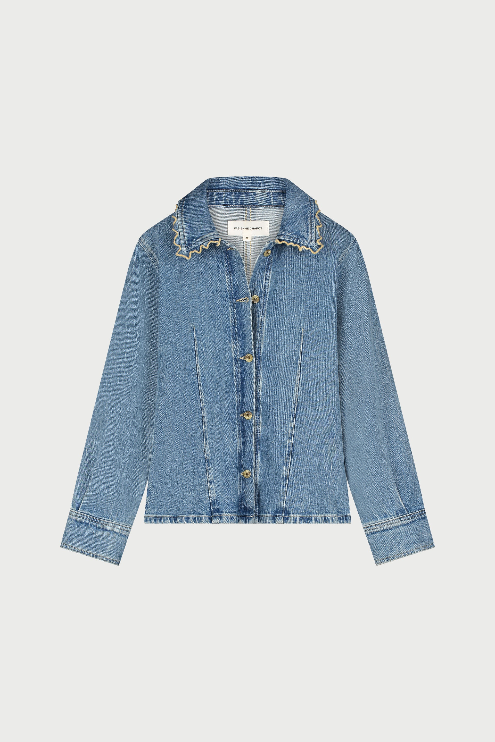 Inda Blouse | Mid Blue