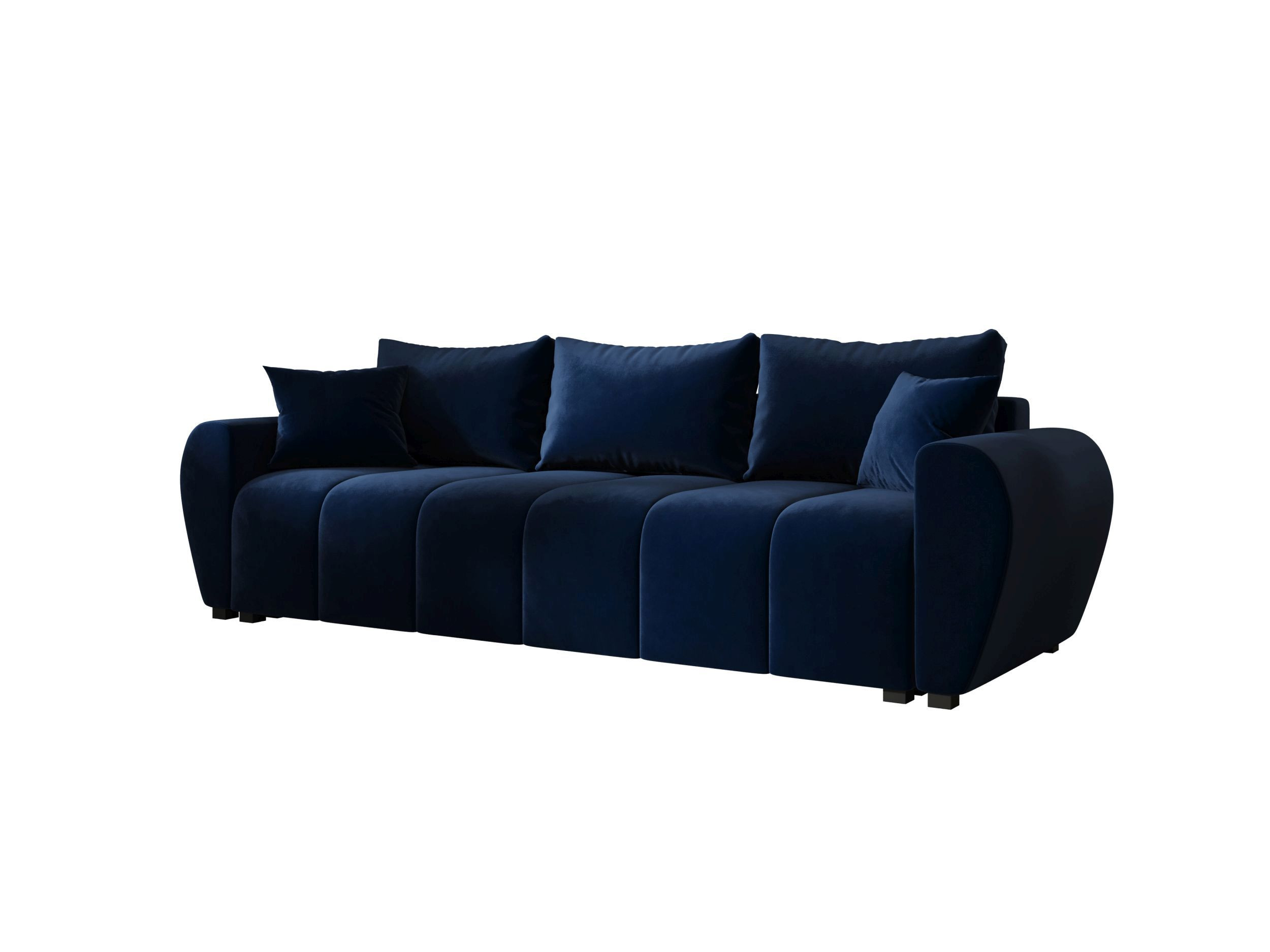 Sofa MOLISA z funkcją spania itaka 11 Ciemnoniebieska