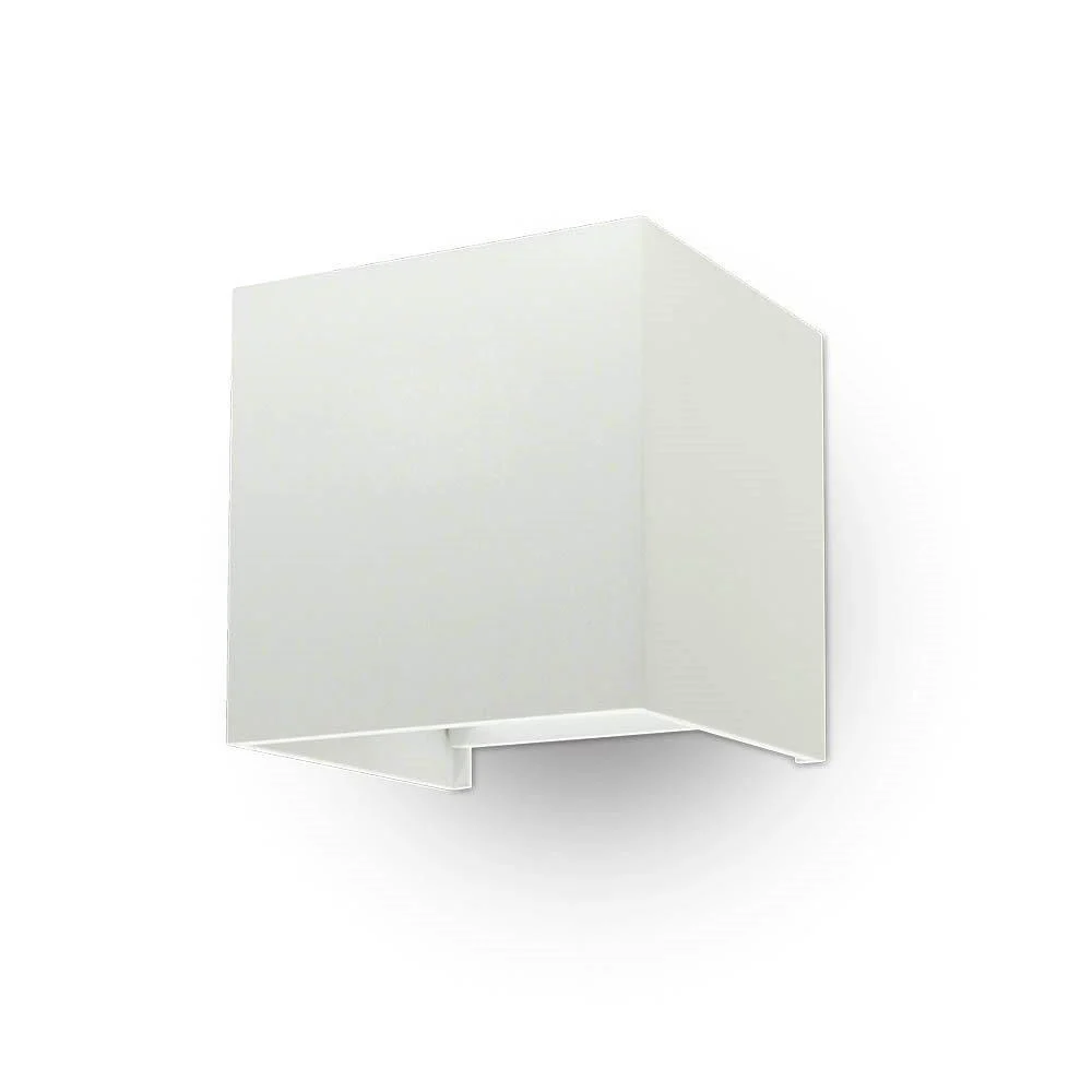 Kinkiet 759biały LED 1x5W 700lm wym:10x10x10cm IP65 V-TAC