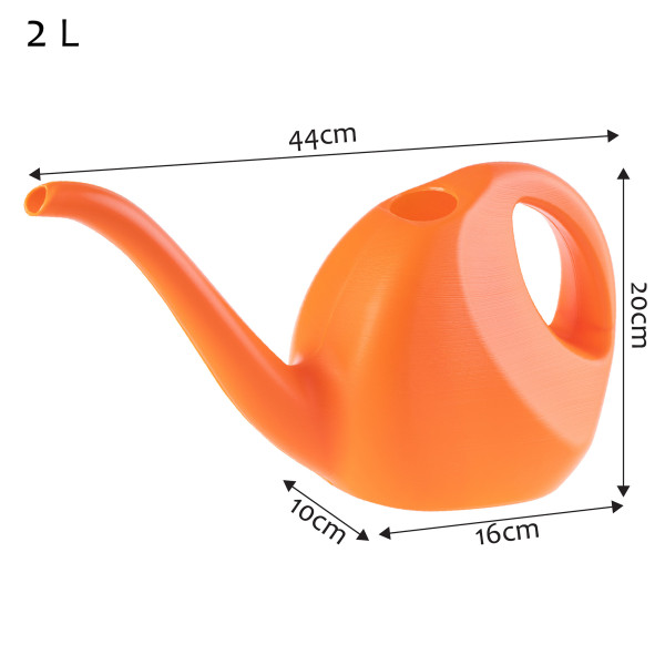 Konewka Ogrodowa z Rączką Plastikowa Kolory 2 L