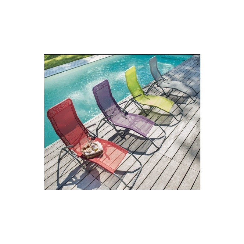 Relax Peps gris 138 x 60 cm