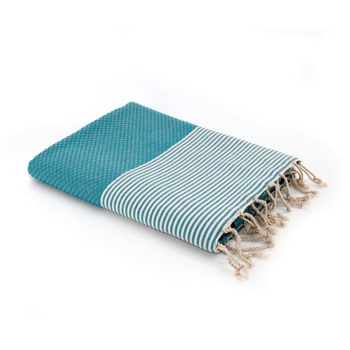 IBIZA - Fouta coton  100x200 vert canard