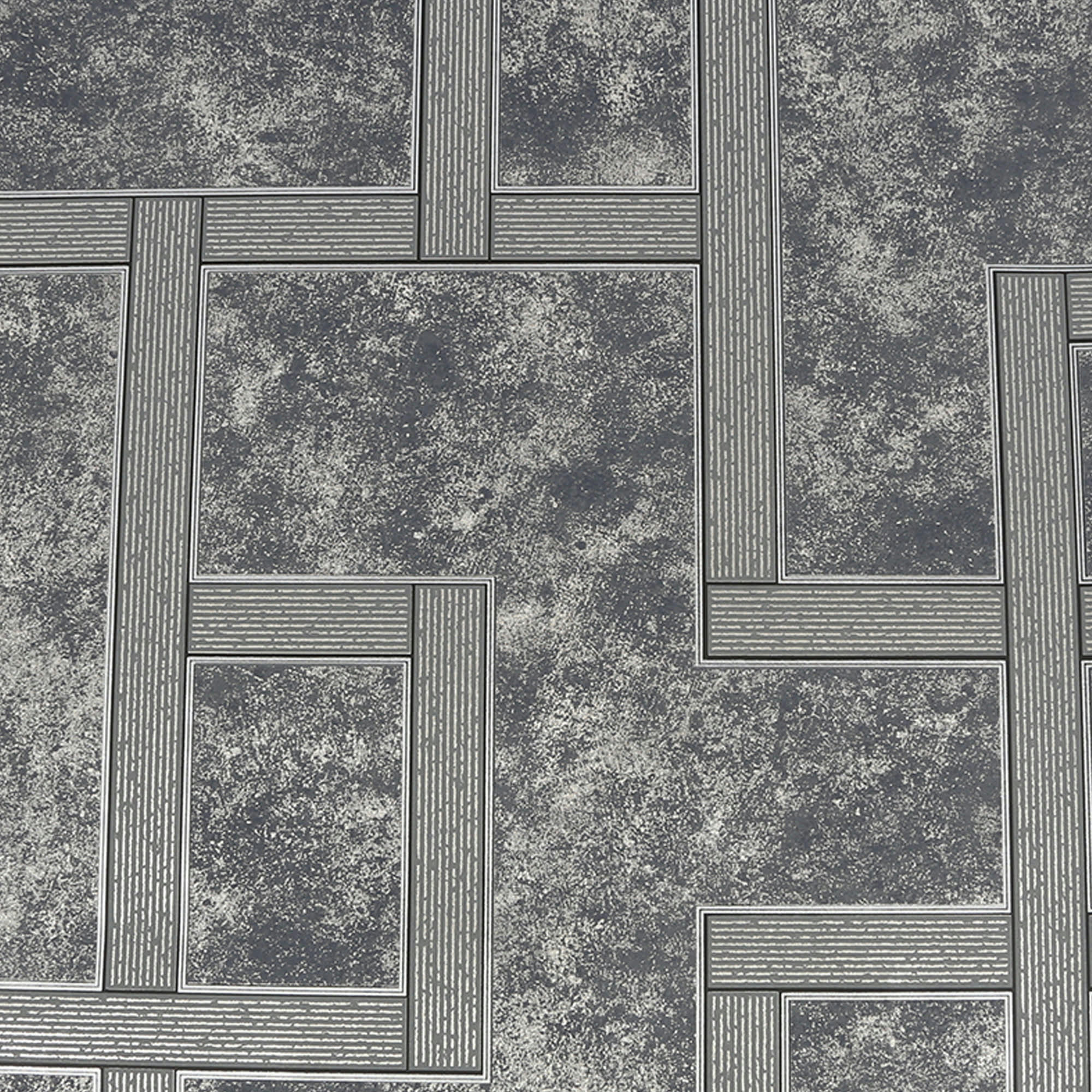 - papier peint géométrique entrelacs or onyx 1005x52cm