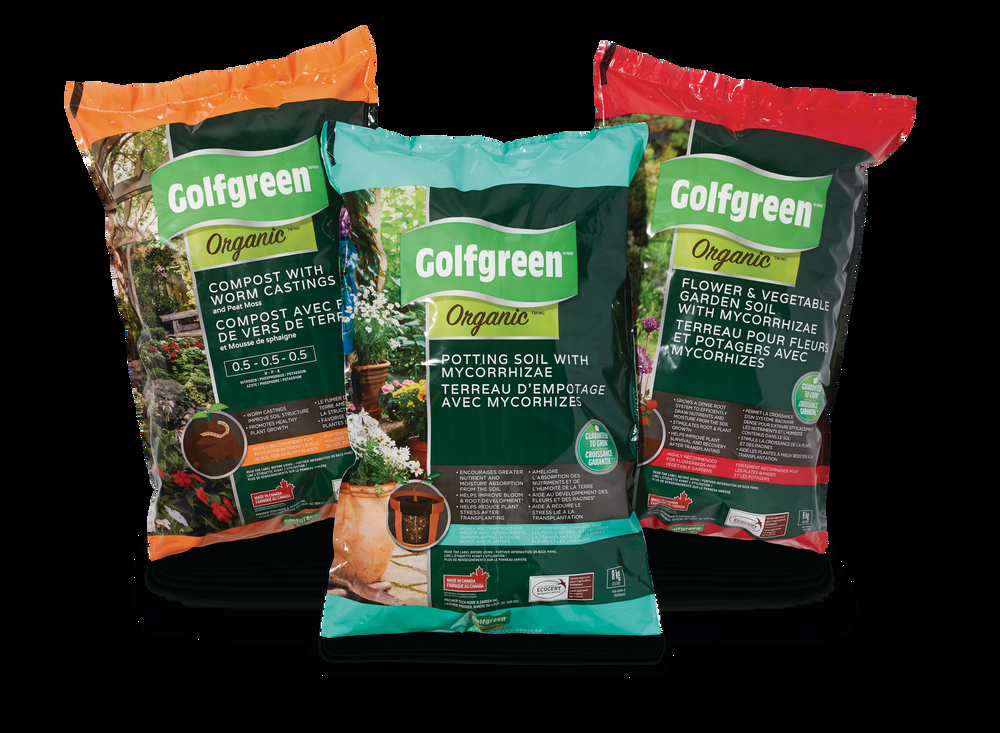 Golfgreen Organic Potting Soil w/ Mycorrhizae, 25-L