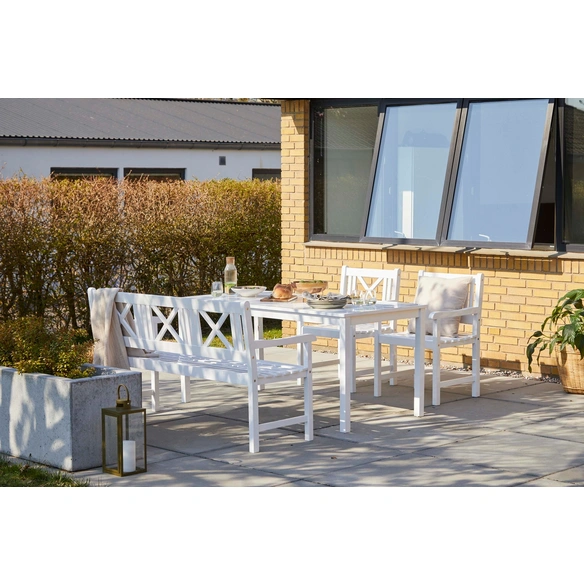 Gartentisch »Rosenborg«, LxBxH: 165 x 80 x 75 cm, Mahagoniholz