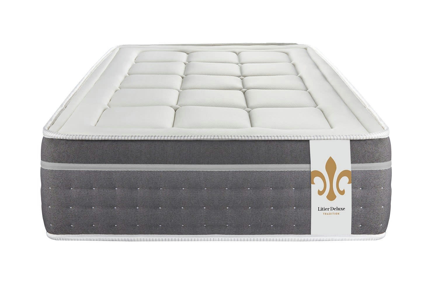 - Matelas 90x190 Ressorts et mémoire de forme - Equilibré