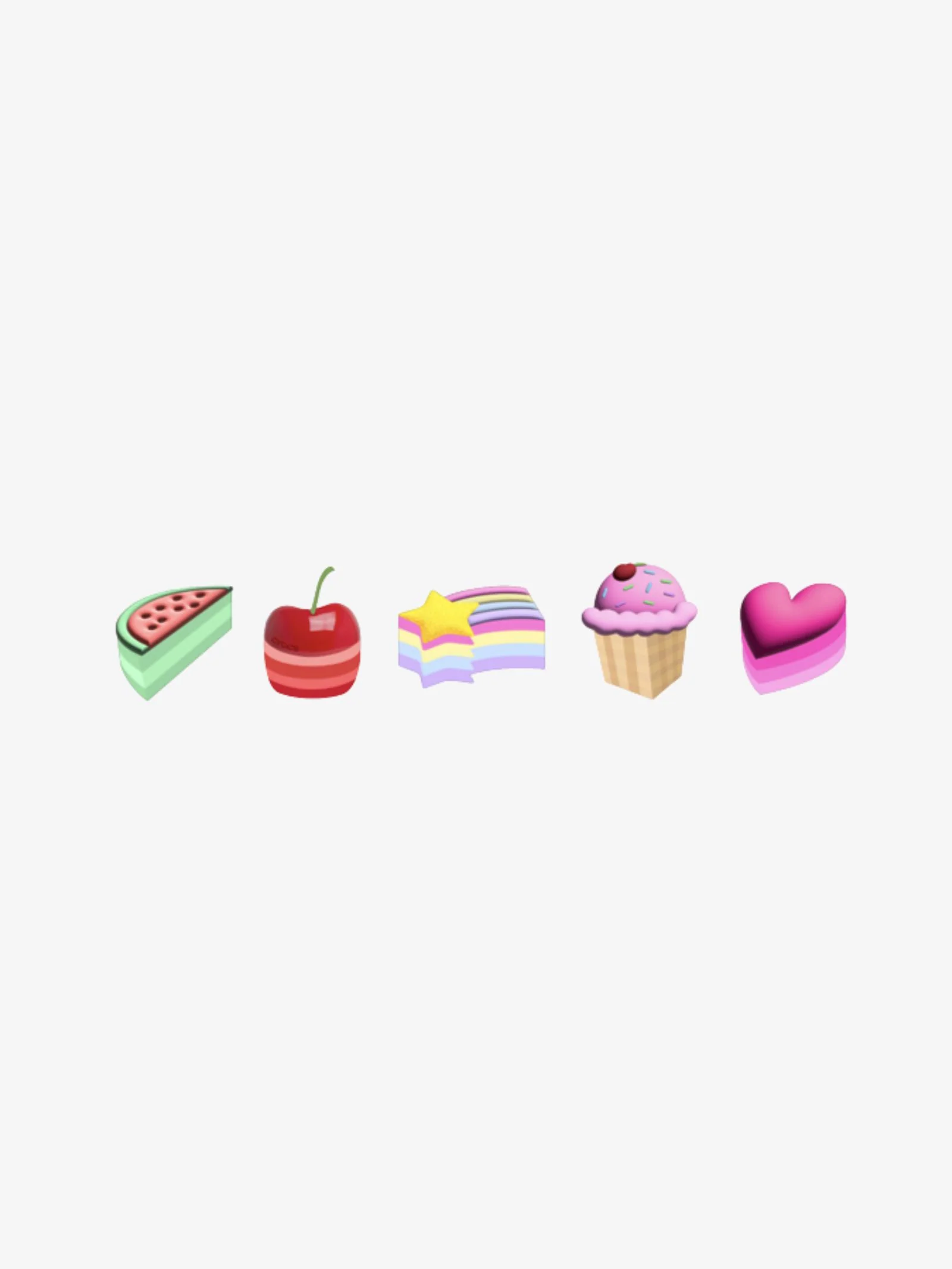 Stacked Sweets 5 Pack Shoe Charm