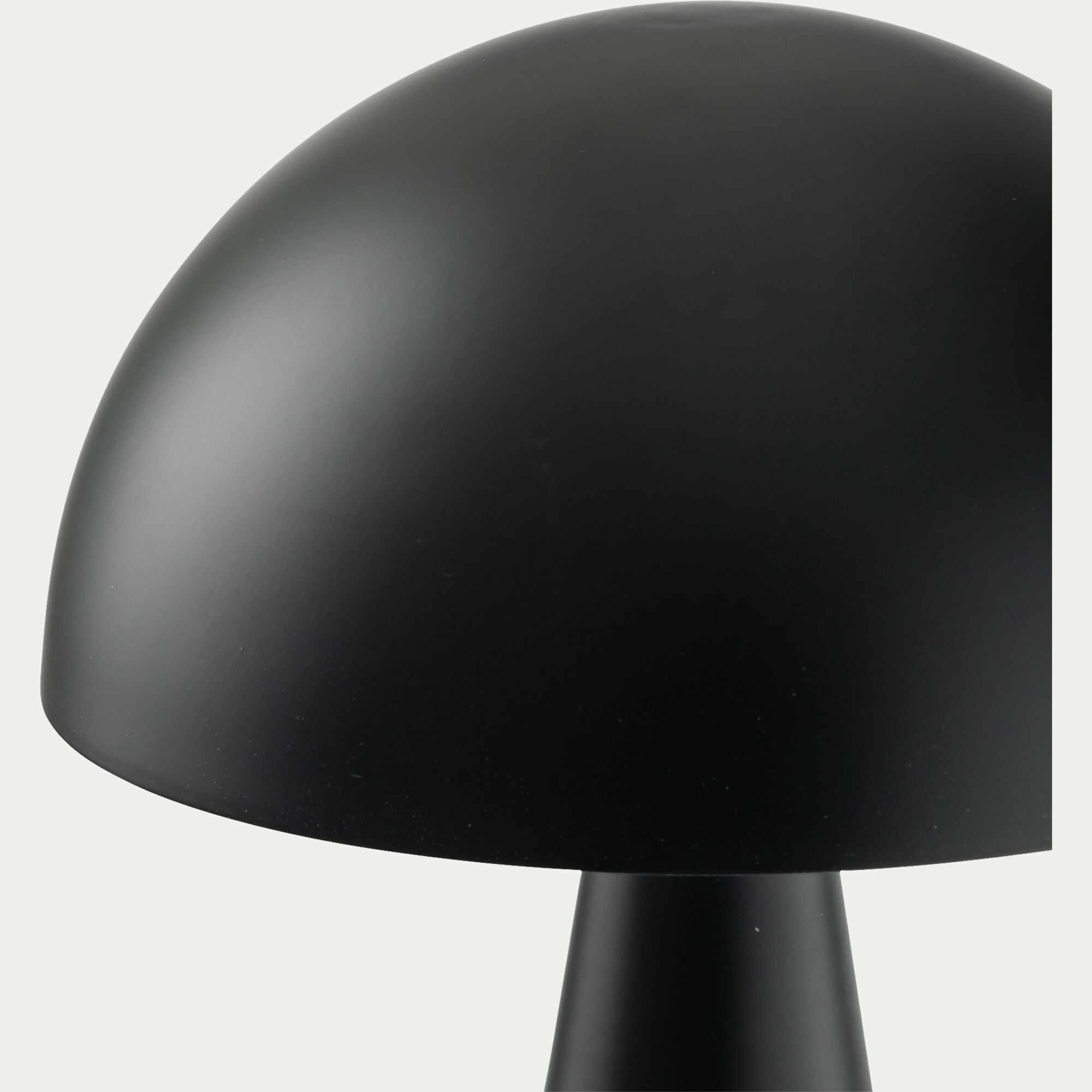 SYROS - Lampe à poser électrifiée en acier H32cm - noir