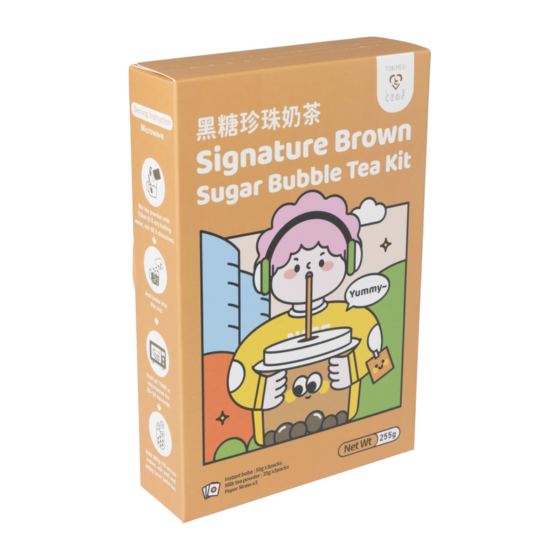Bubble tea kit - brown sugar
