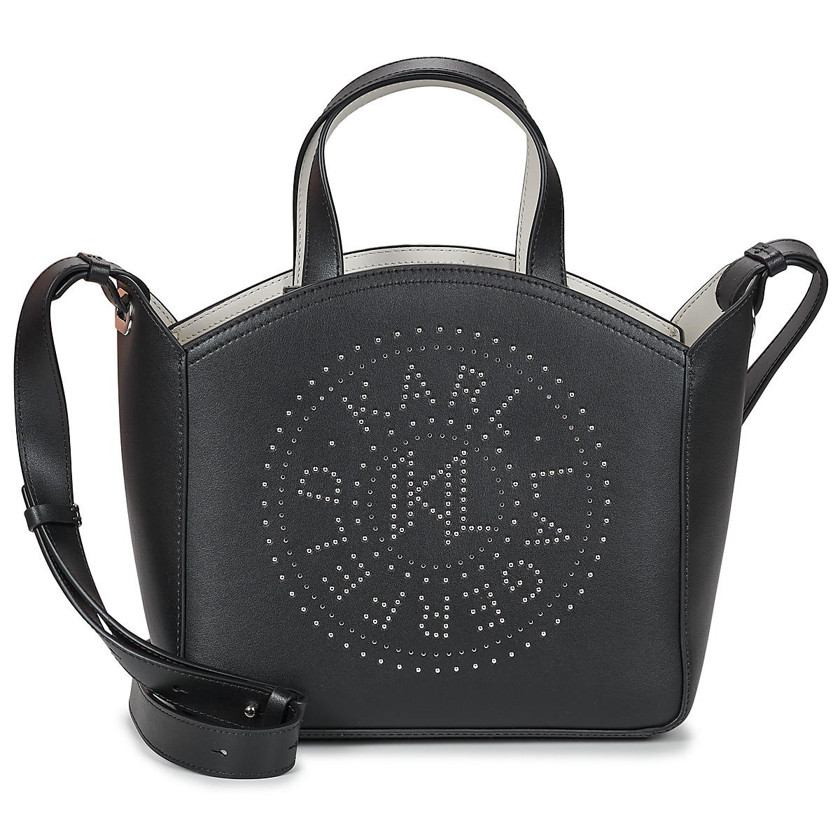 Karl Lagerfeld - K/CIRCLE SM TOTE STUDS - Black / Silver