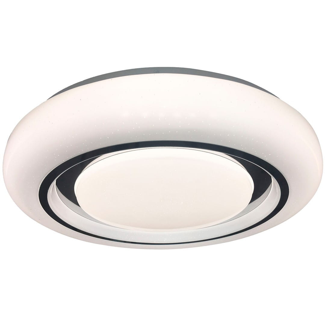 Plafon MEGAN z pilotem okrągły biały LED 1x48W 48cm 3360lm IP20 Milagro