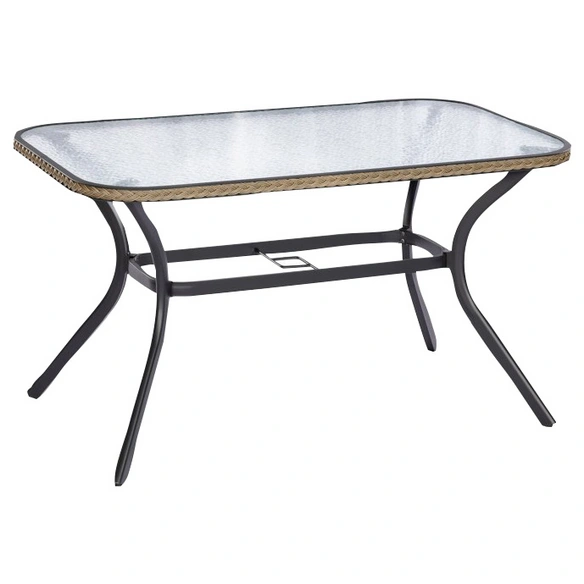 Gartenmöbelset »Ravenna«, 6 Sitzplätze, Aluminium/Kunststoff