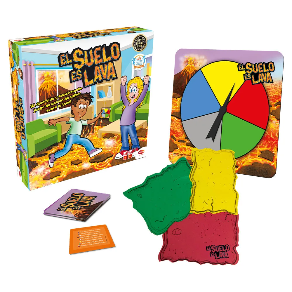 Juegos El Suelo Es Lava board game