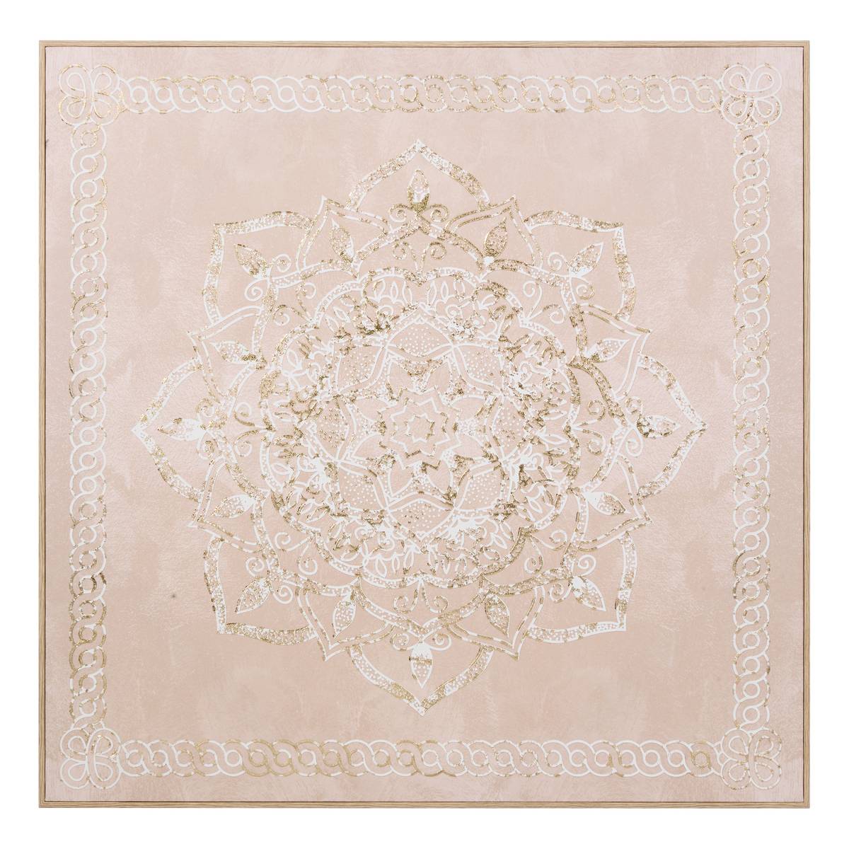 3D Canvas "Rosita" Brown, 70x70 cm