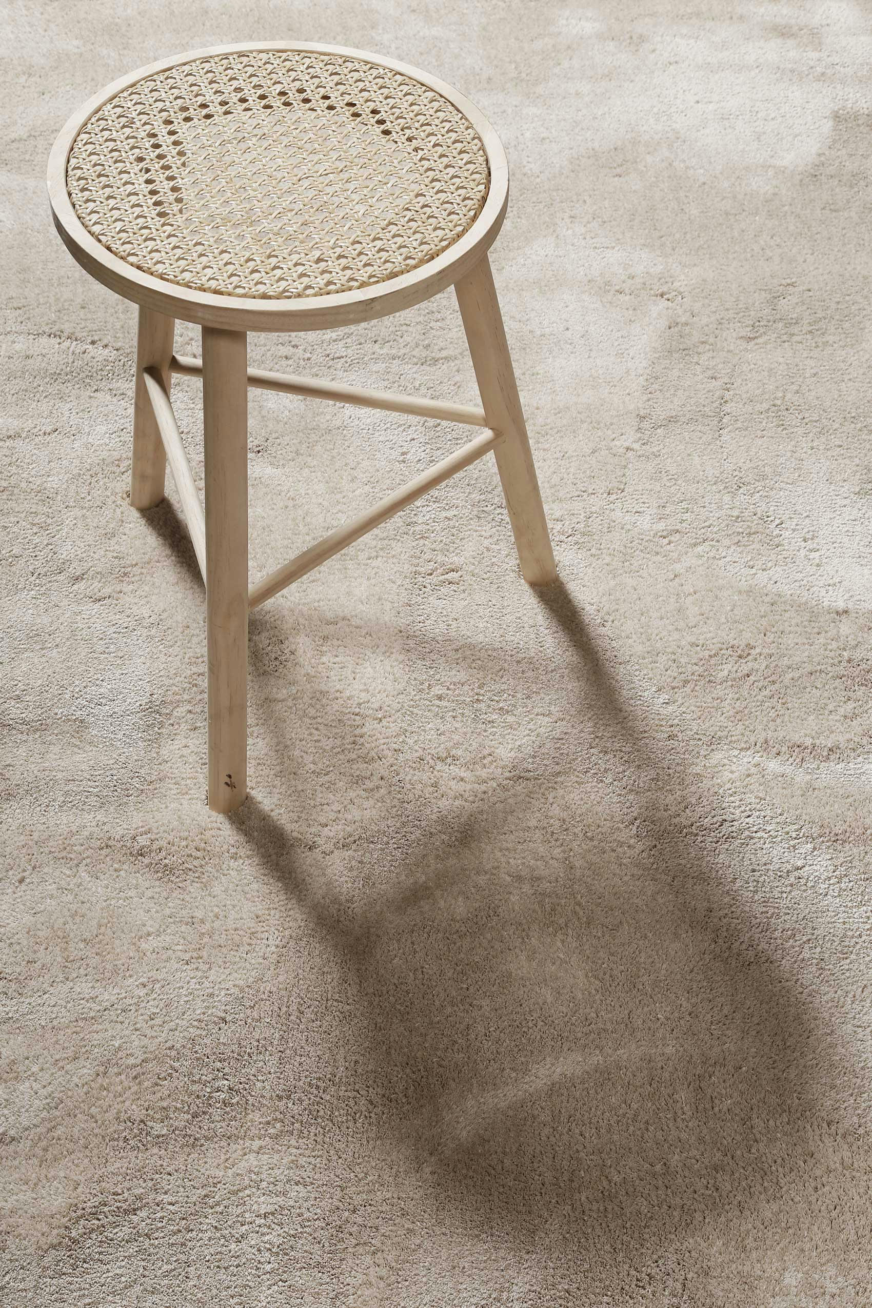 SIENNA - Tapis en microfibre doux et dense beige sable  200x290