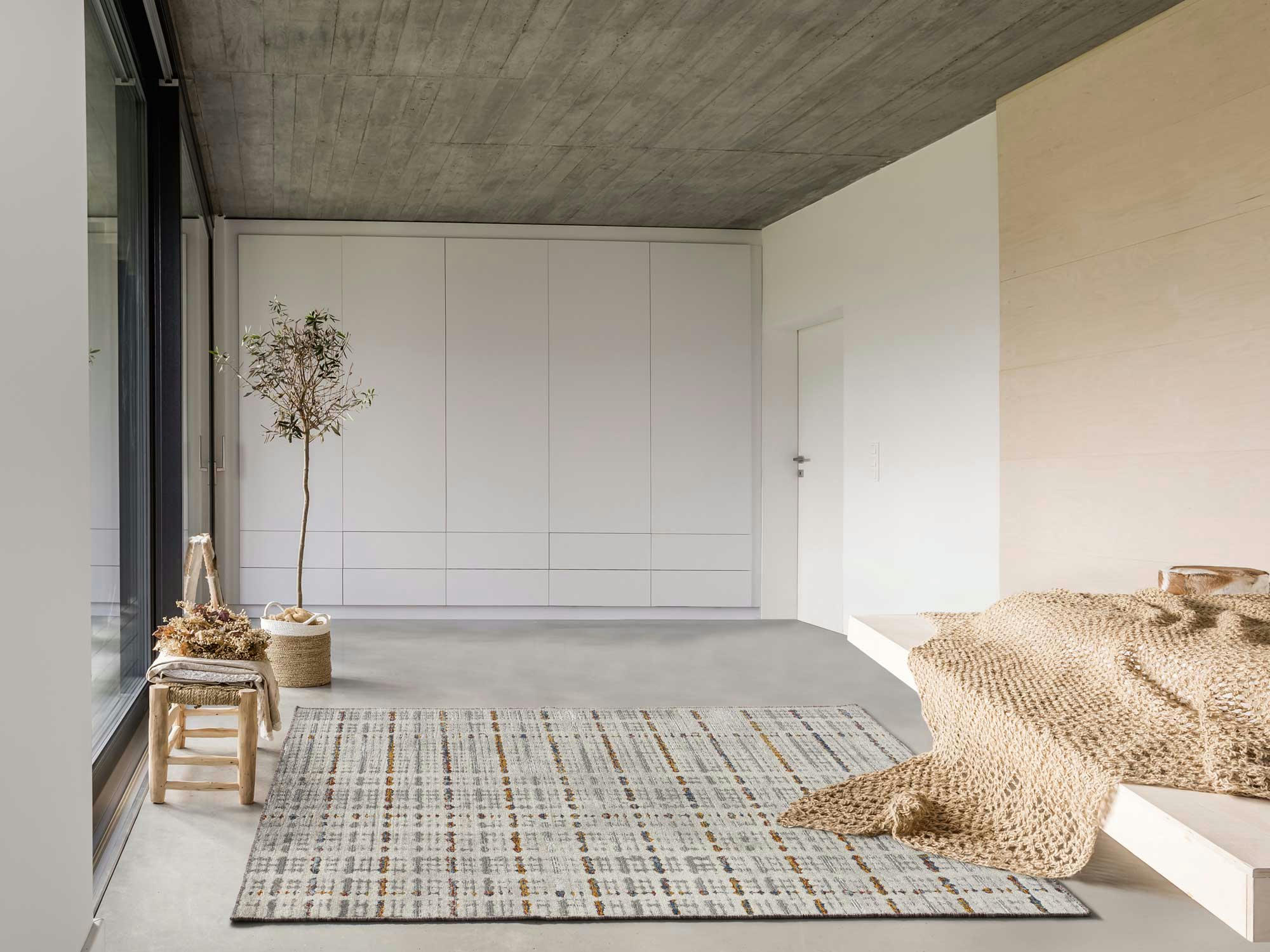 PIXIE - Tapis ethnique vintage multicolore, 200X300 cm