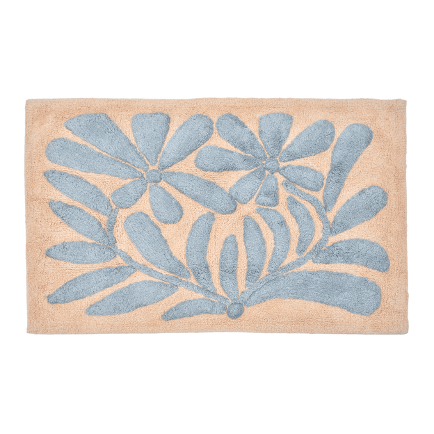 TAPETE 80 CM X 50 CM JARDIN DE FLEURS