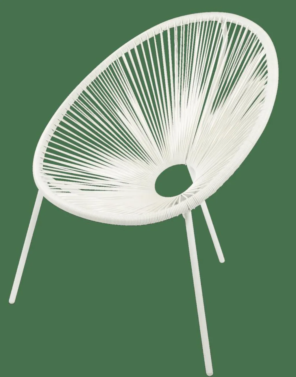 Fauteuils De Jardin^CASA ACAPULCO Chaise Lounge Blanc