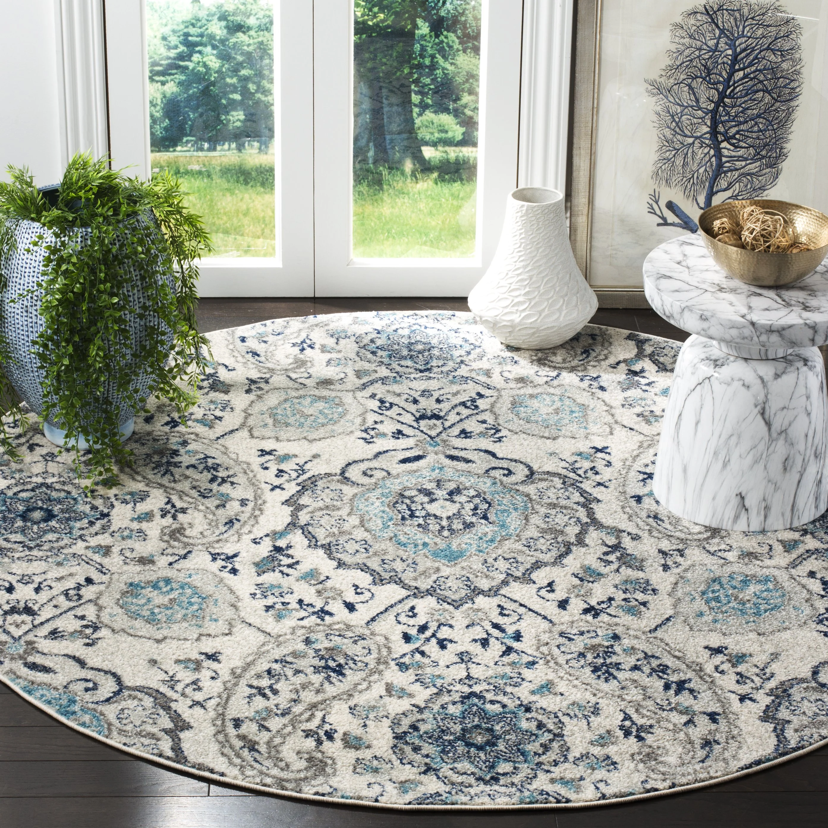 Vloerkleed Mischa rond