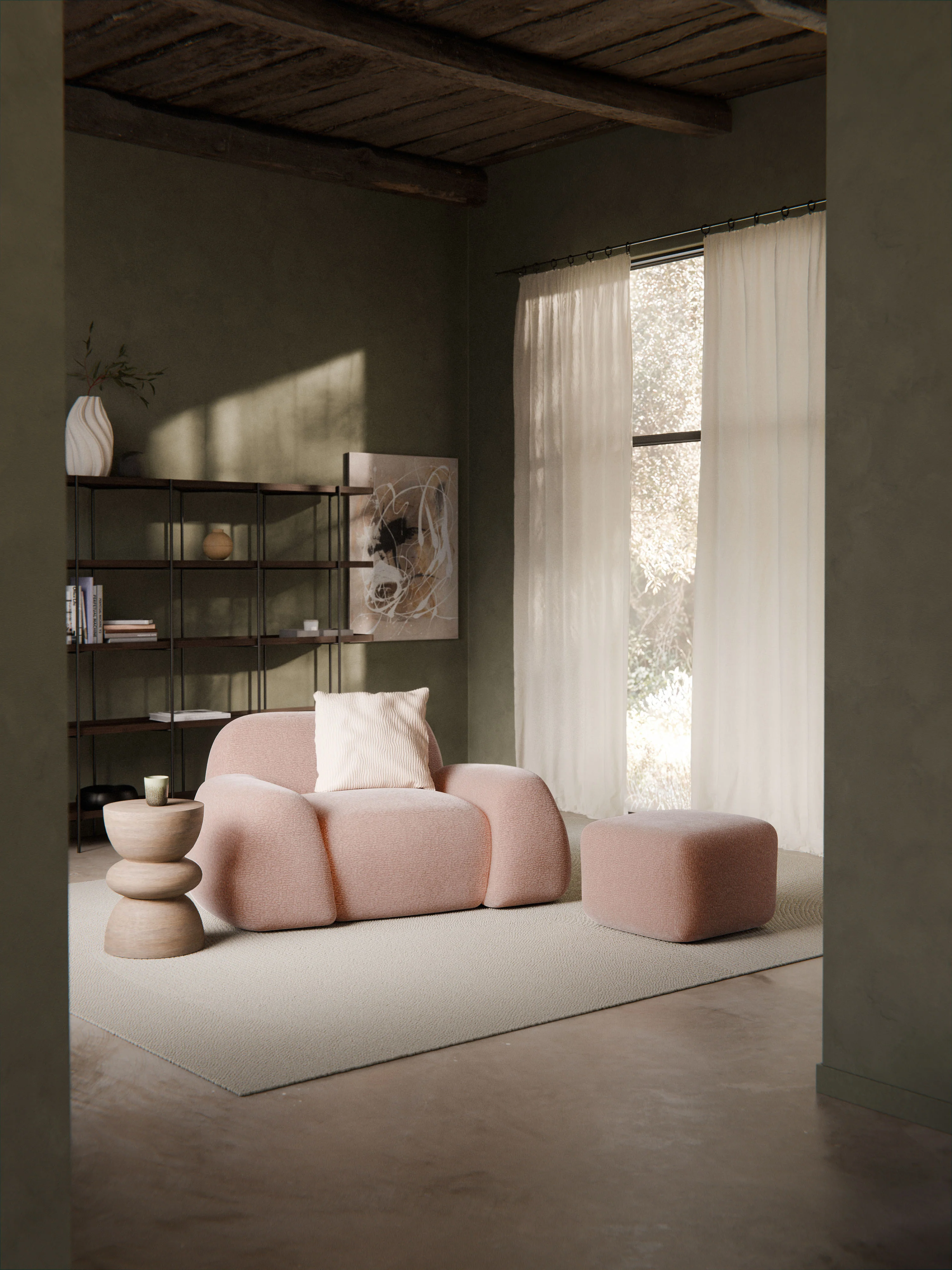 Sofa-Hocker Wolke