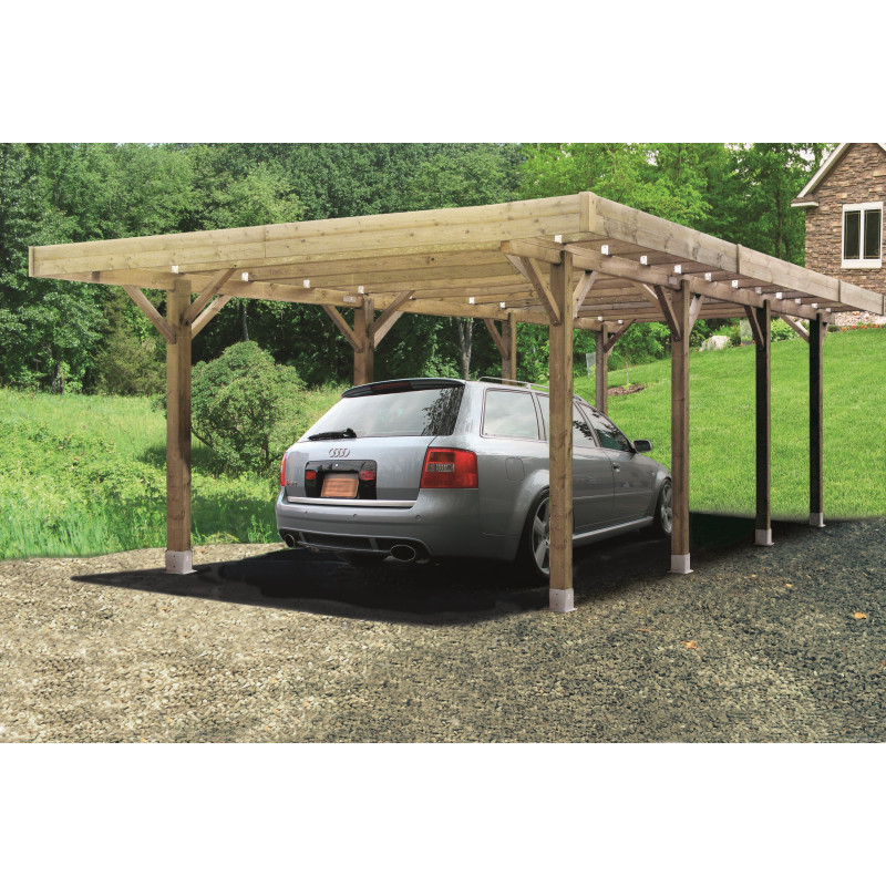 Carport de base à configurer 6 x 5 m SOLID