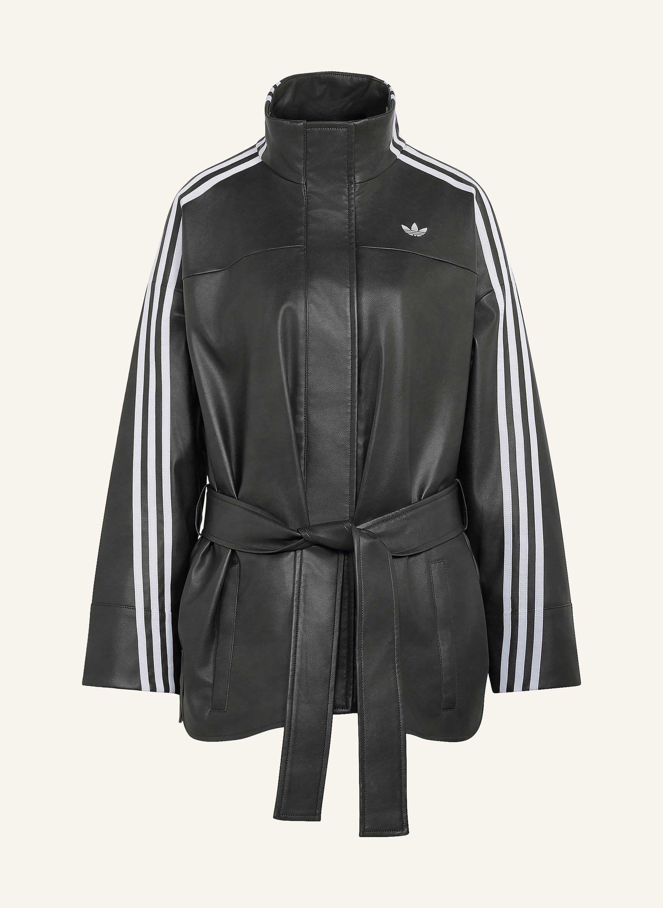 adidas Originals Jacke in Lederoptik