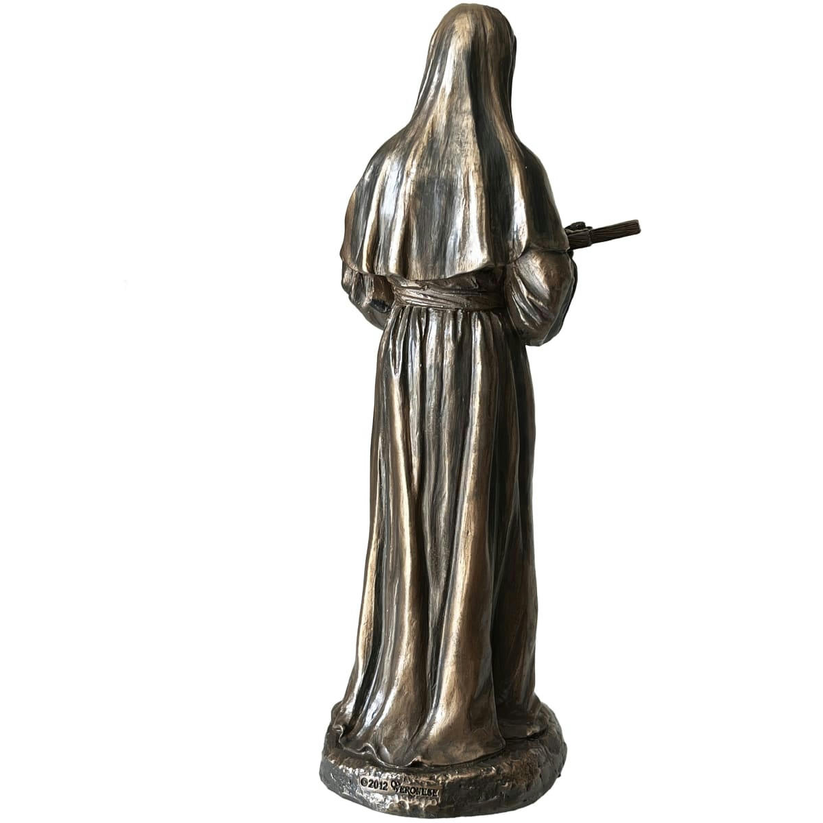- Statuette Sainte Rita en bronze coulé à froid