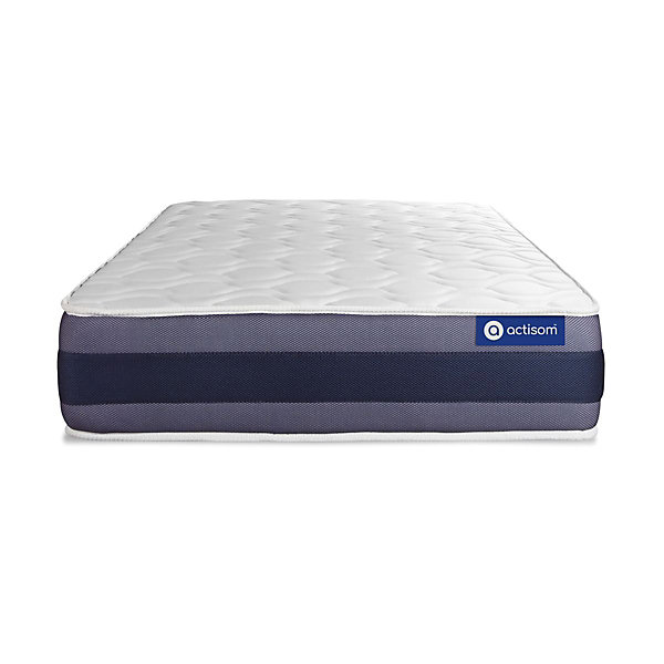 MatelasRessorts ensachés et mémoire de forme - Confort : Equilibré
