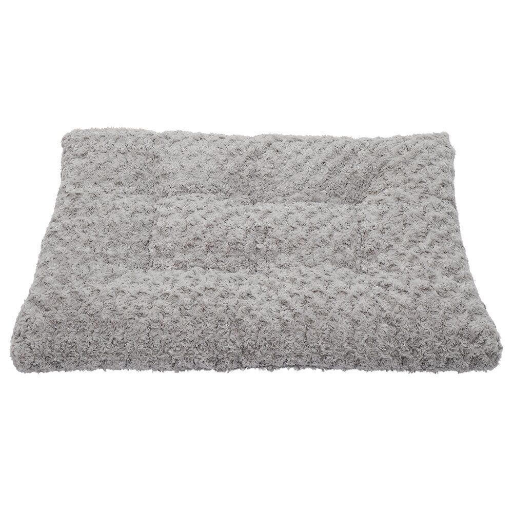 Couchage chien mémoire de forme gris 55x75cm Taille M