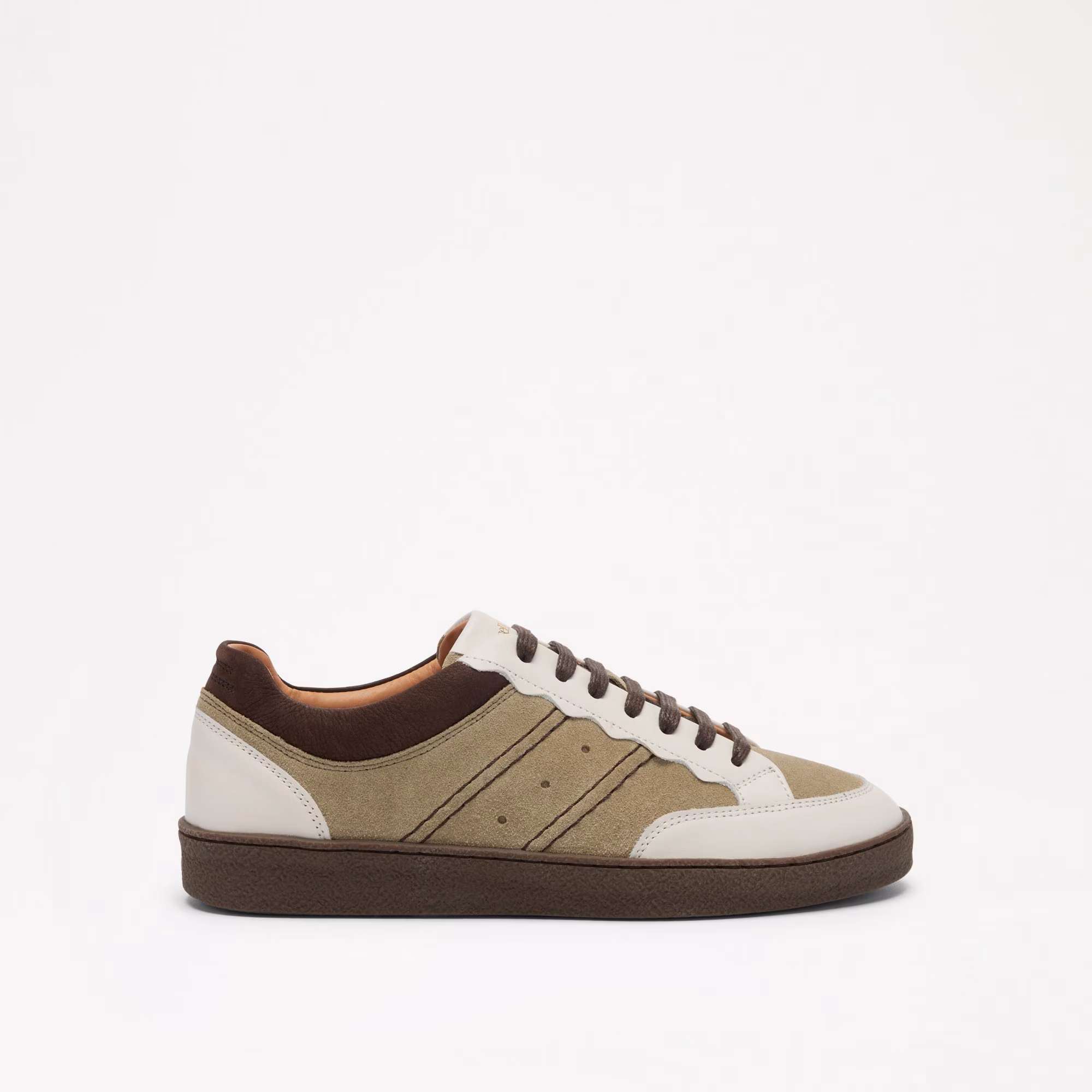 RollerScalloped Lace Up Trainer