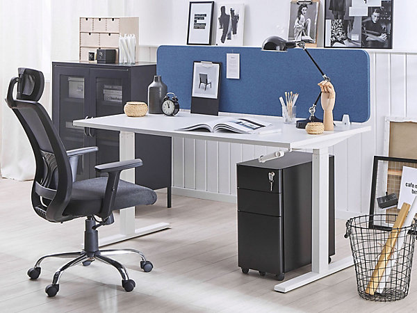 Cloison amovible de bureau WALLY Bleu