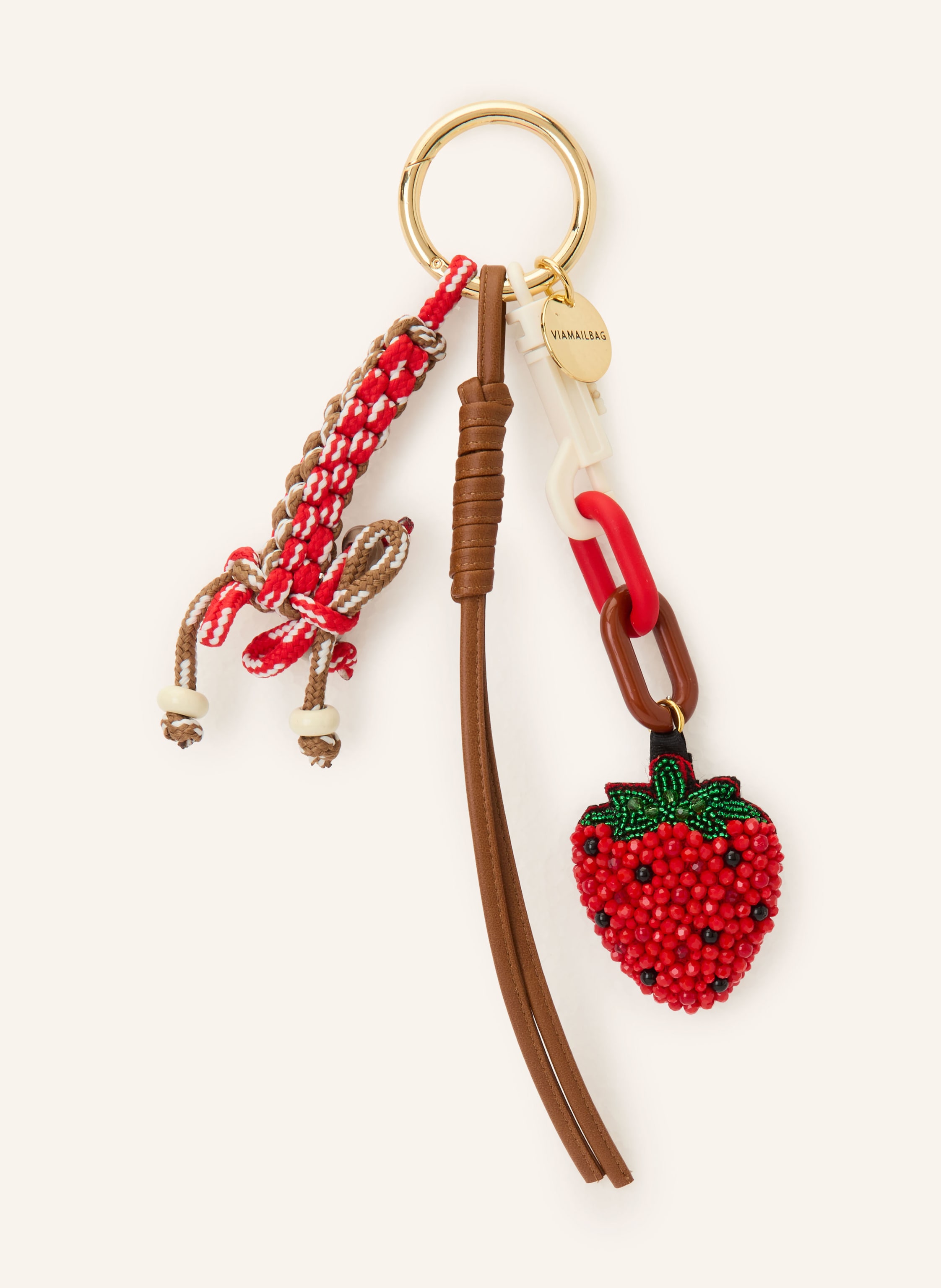 ViaMailBag Taschenanhänger STRAWBERRY