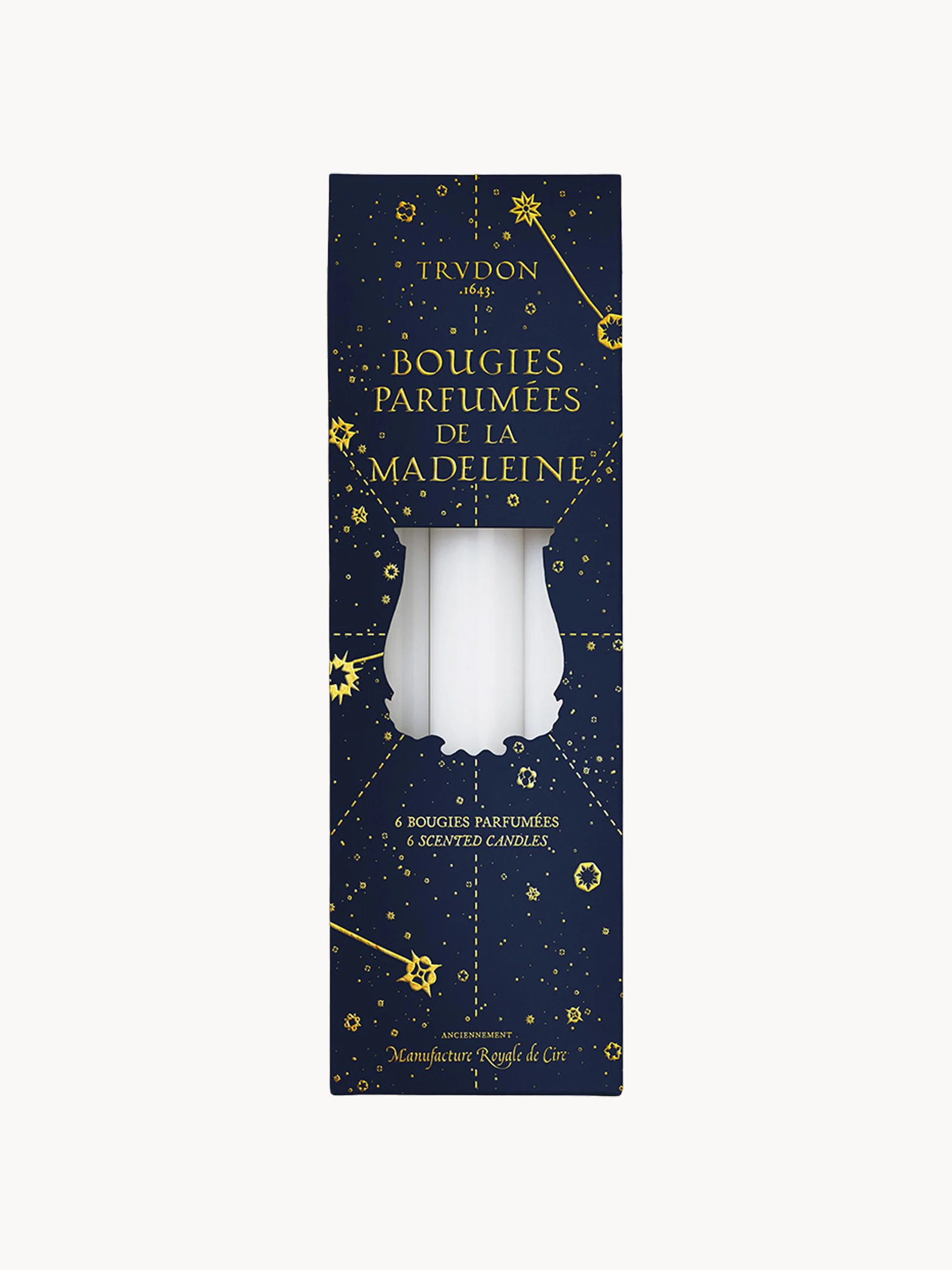 Handgefertigte Duftkerzen Nazareth (Gewürznelke, Orange & Bourbon-Vanille), 6er-Set