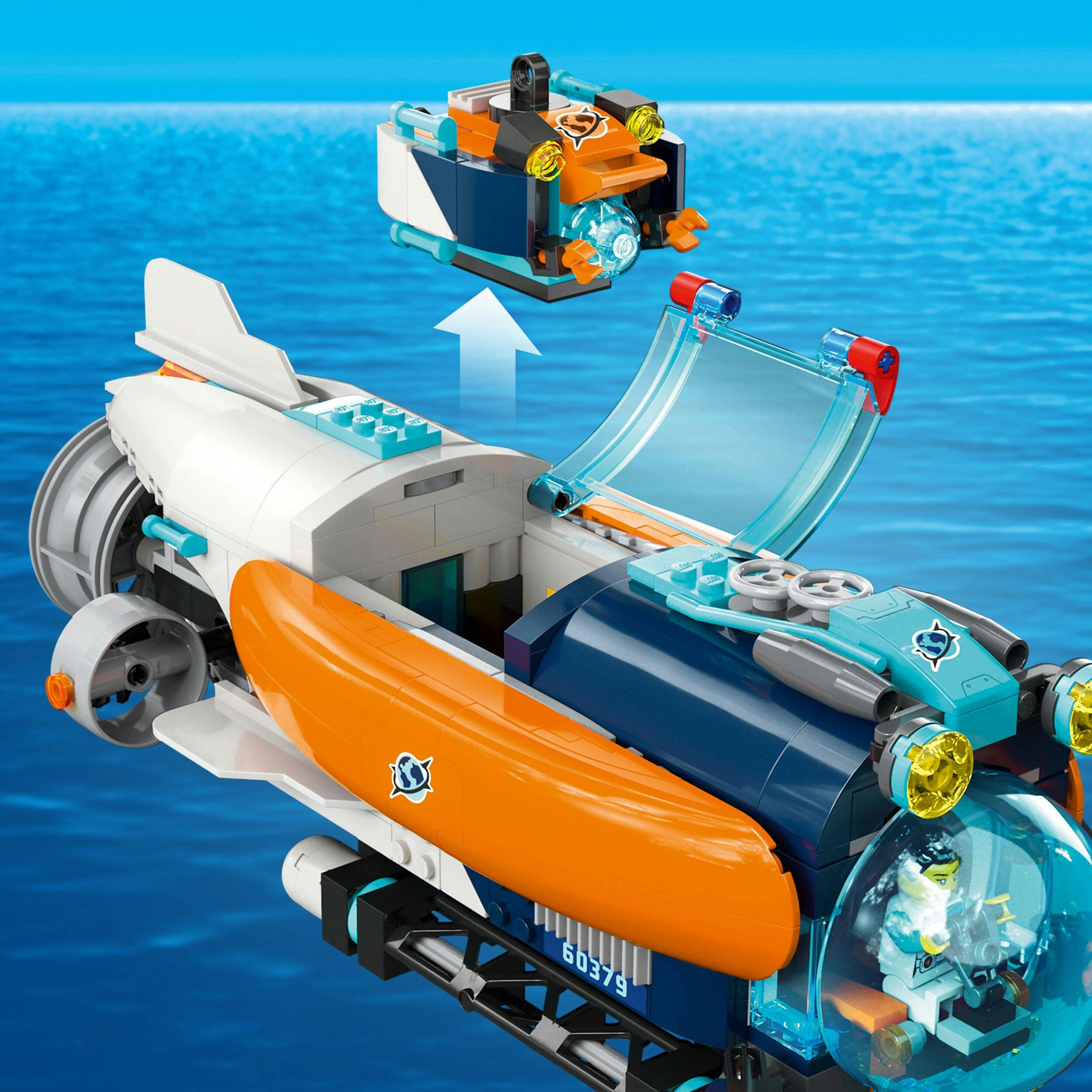 LEGO® City Deep-Sea Explorer Submarine Building Set, Ages 7+