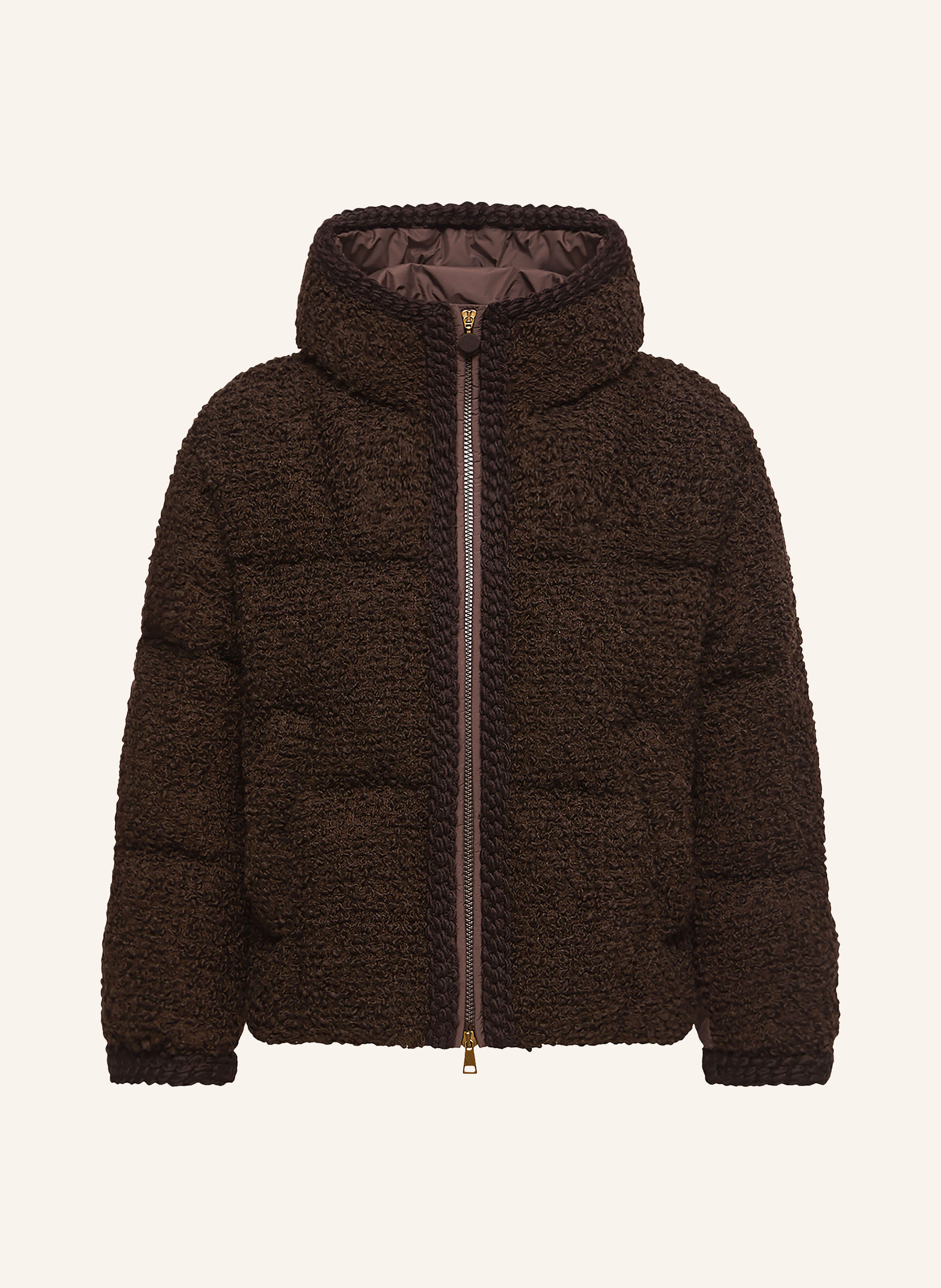 MONCLER Daunenjacke CRISTALLIN im Materialmix