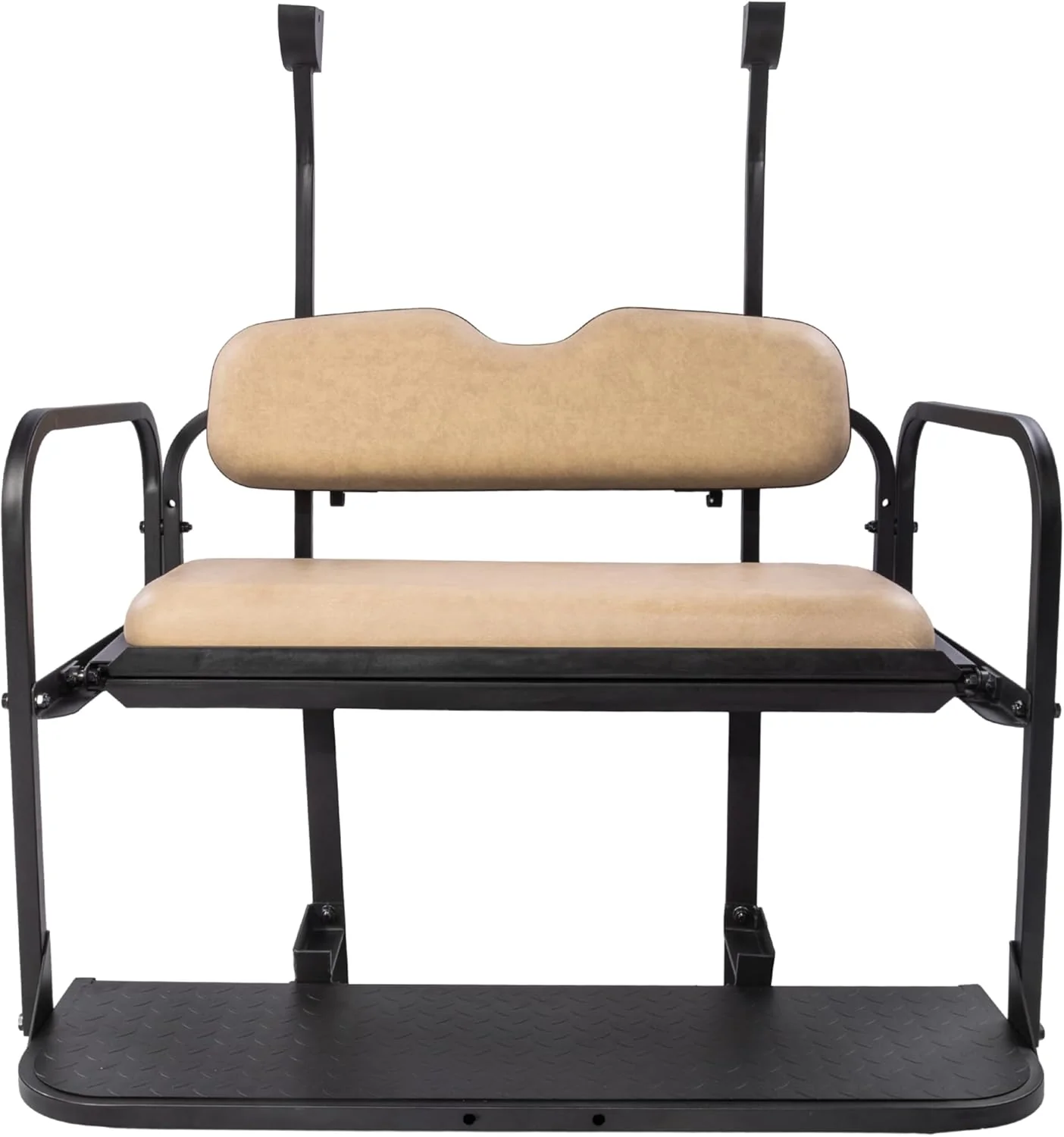 Club Car Upholstery Kit (2004+) Beige Seat Covers  Metal Foot Pedals