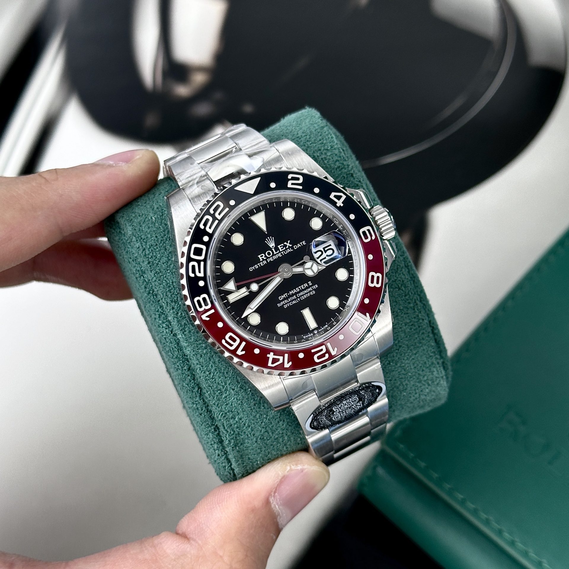 Rolex GMT-Master II 16710 Coke 904L Steel Black Dial 40mm Oyster Super Clone