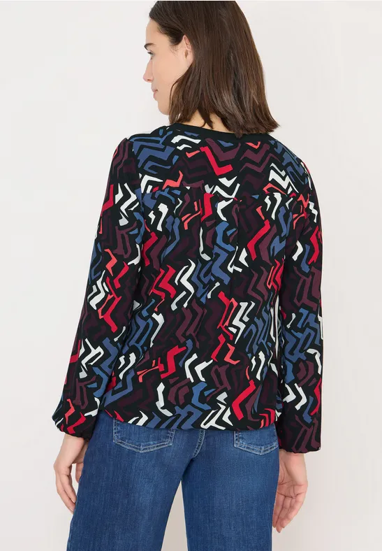 Print-Bluse