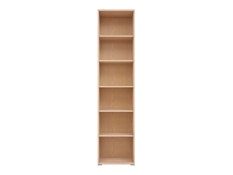 Regał Brw Office 53 cm z 5 półkami dąb sonoma