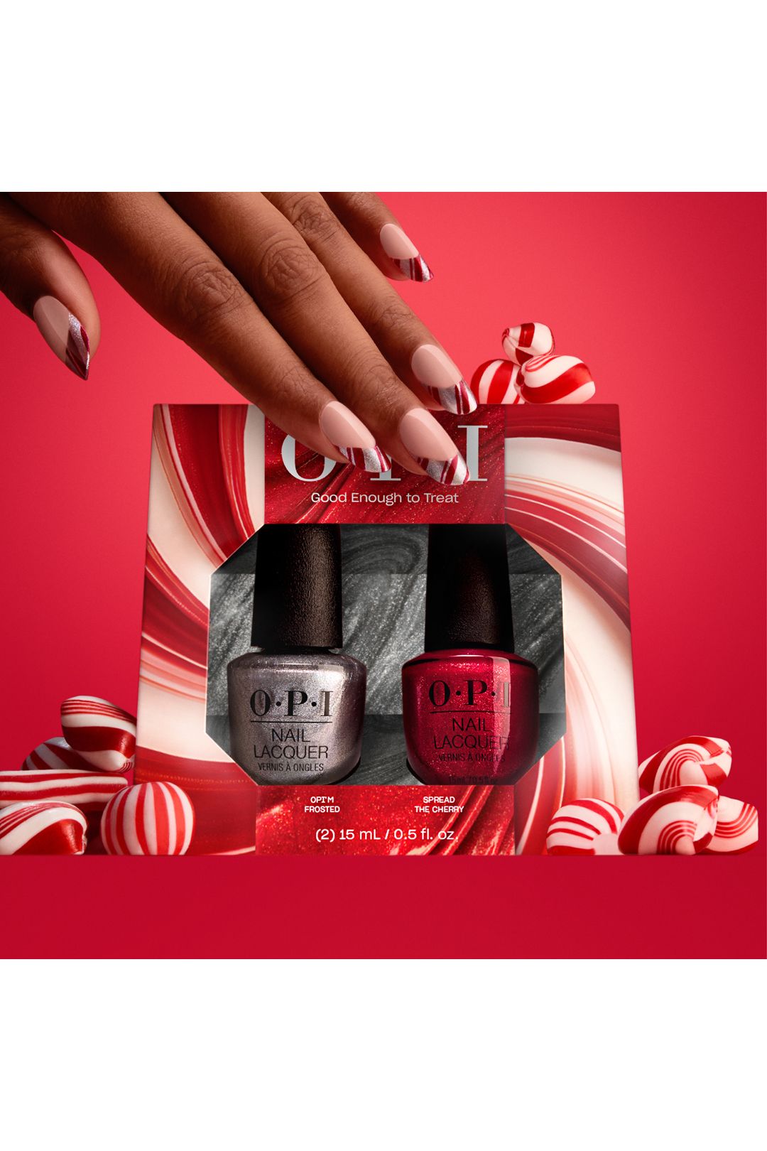 OPI OPI Holiday '25 Good Enough To Treat Nail Lacquer Duo Pack