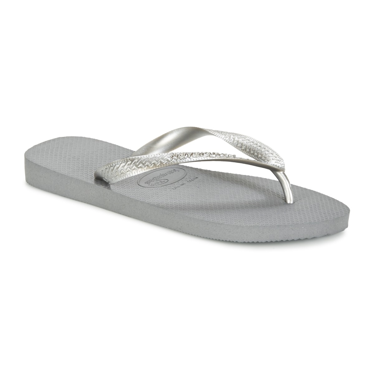 Havaianas - TOP METALLIC - Grey / Steel